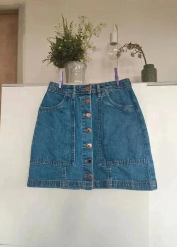 Stradivarius Saia jeans 34 – photo 2